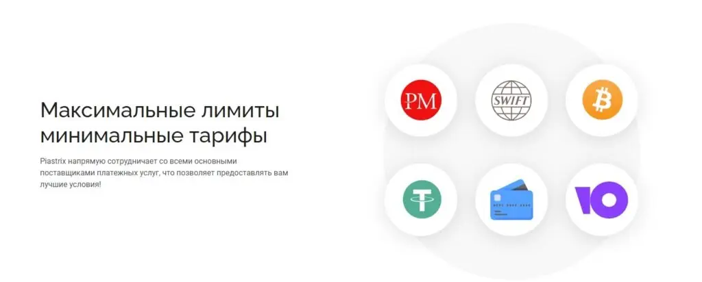 Лимиты Piastrix
